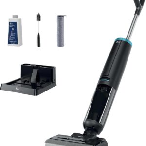 Hoover HW3 2in1 Aspirapolvere e Lavapavimenti Senza Fili per Pavimenti Duri e Delicati – 40 minuti di autonomia, Tecnologia Anti-Twist, Autopulizia con asciugatura ad aria fredda, Pulizia bordi.